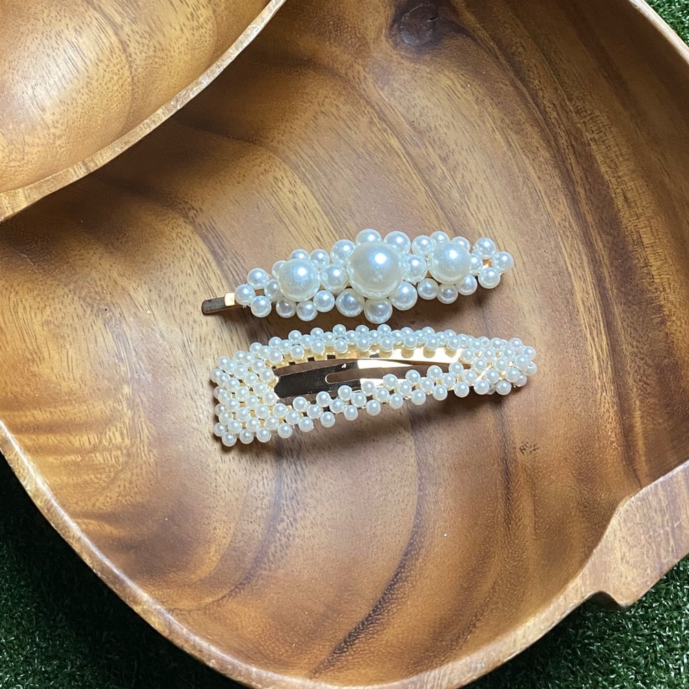 Trendy Vintage Retro Boho hair clips/ pins Set - Picture 3 of 3